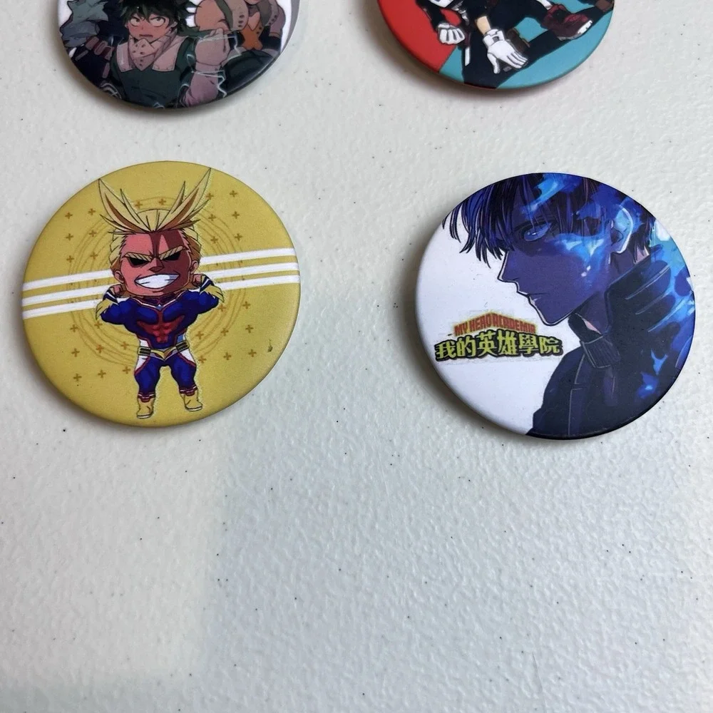 My Hero Academia‎ Japanese Anime Pin Badge Lot Of 20 Animation 2.25